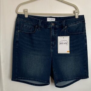 Lane Bryant Dark Blue Denim Shorts, size 18